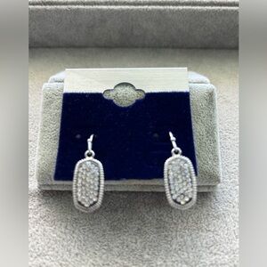Elegant Silver Dangle Earrings